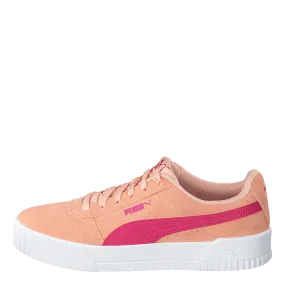 Puma zapatos Carina Sd Jr Peach Parfait-beetroot Purple